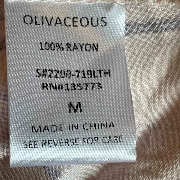 Olivacious Mason Baker blouse NWT - Picture 5 of 7